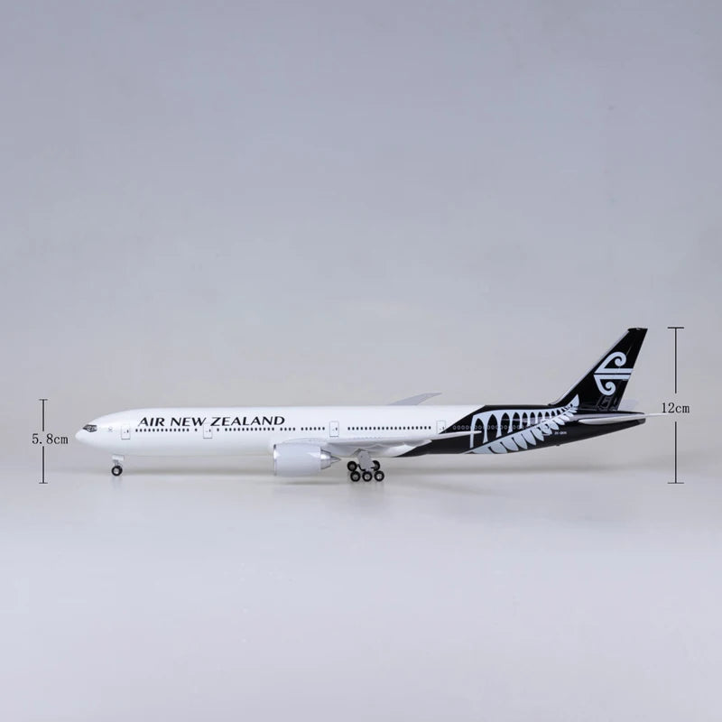 47cm 1/160 Scale Resin Diecast Air New Zealand Boeing 777 Plane Model Airplane Model Aircraft Model