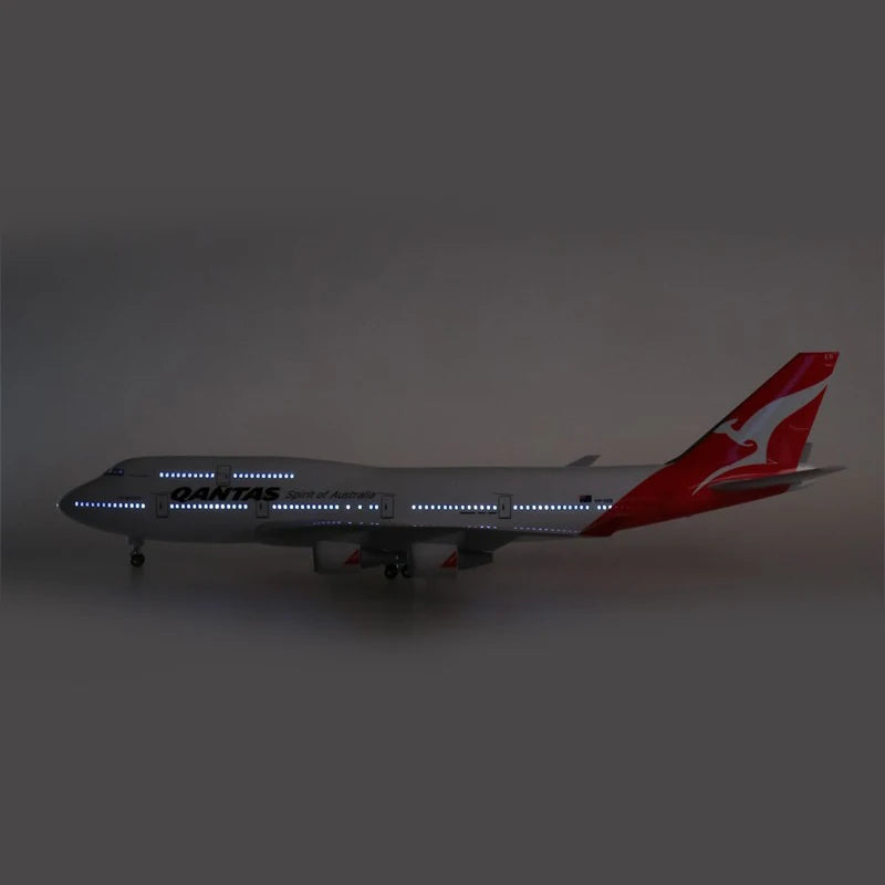 46cm QANTAS Air bus A380 Plane Model Airplane Model Aircraft Model 1/160 Scale Diecast Resin Airplanes Planes