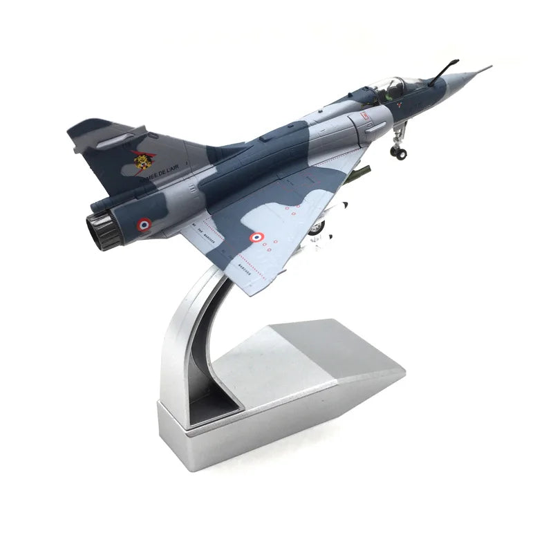 French Mirage 2000 Fighter Jet Diecast Metal 1/100 Scale Mirage-2000 Aircraft Model Planes