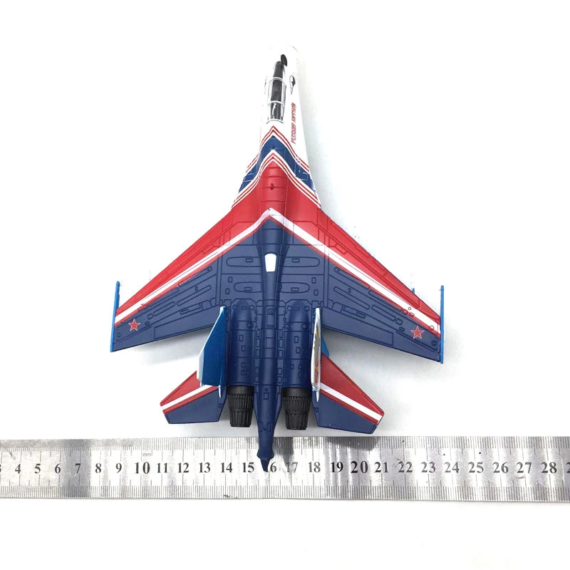 1/100 Scale Su35 Alloy Model Russian Fighter SU-35 Aircraft Model Plane