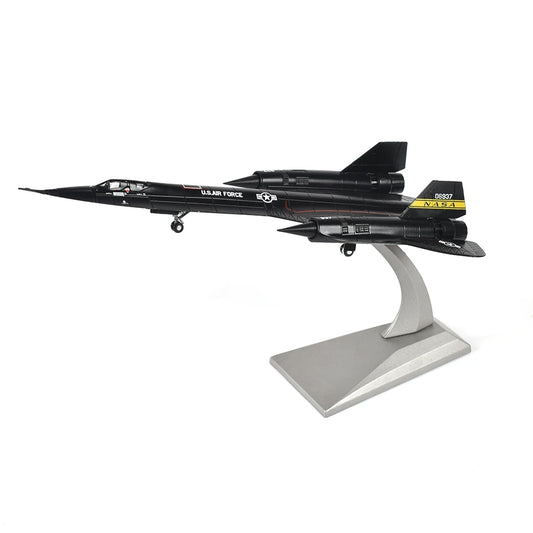 1/144 Scale Alloy Model Diecast fighter SR-71 lockheed Blackbird  Aircraft Model Plane