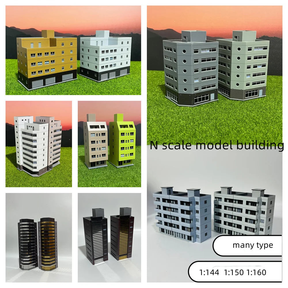 150-Piece Sand Table Building Set | High-Rise City Model Kit for Assem ...