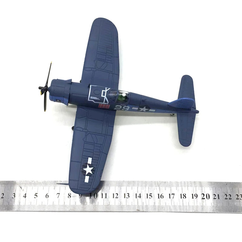 1/72 Scale U.S. Navy F4U pirate carrier-based land-based fighter alloy military aircraft model finished product