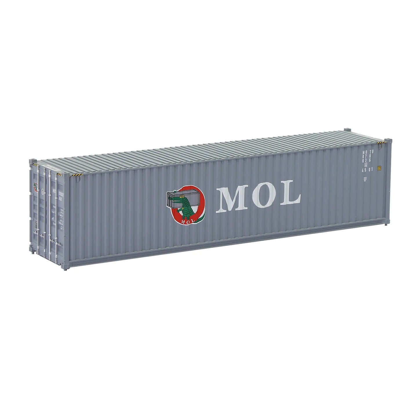 Evemodel HO Scale 40ft Container 1:87 40' Shipping Cargo Box for Model Trains Model Truck C8746