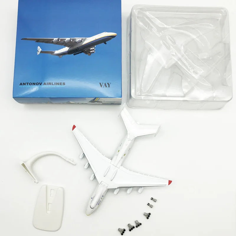 20CM Antonov AN225 StrategicTransport Diecast Metal Model Plane An-225