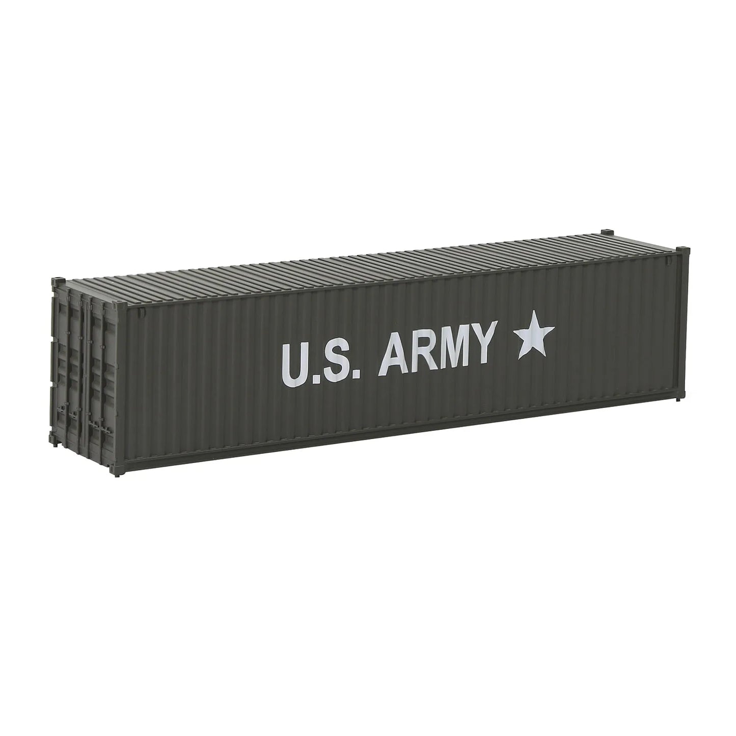 Evemodel HO Scale 40ft Container 1:87 40' Shipping Cargo Box for Model Trains Model Truck C8746