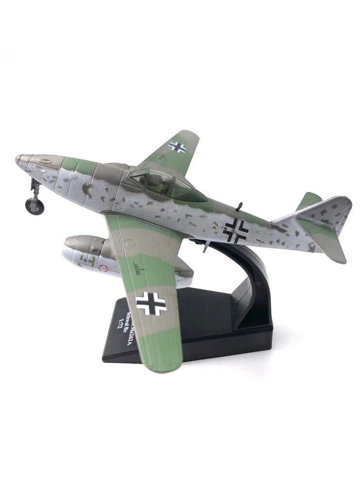 1/72 Scale Messerschmitt Me-262 Fighter Alloy Military Aircraft Model Diecast Metal Model Plane