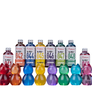HOBBY MIO 041-049 100 ml Pintura de color transparente premezclada, pigmento sin diluir, herramientas para pintar modelos, herramientas para colorear modelos DIY
