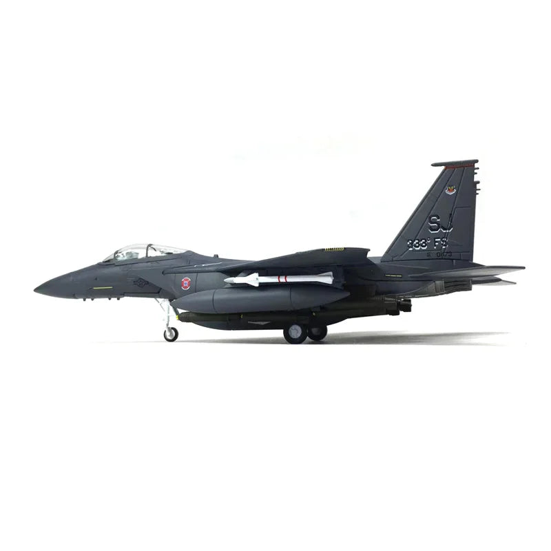 1/100 Scale US F-15E Strike Eagle supersonic fighter-bomber F15E Plane Model