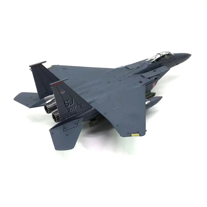 1/100 Scale US F-15E Strike Eagle supersonic fighter-bomber F15E Plane Model