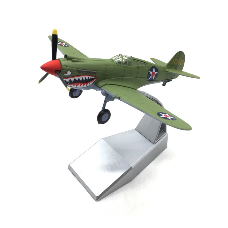 1/72 Scale American P-40 Fighter P40 Aircraft Diecast Metal Model Plane