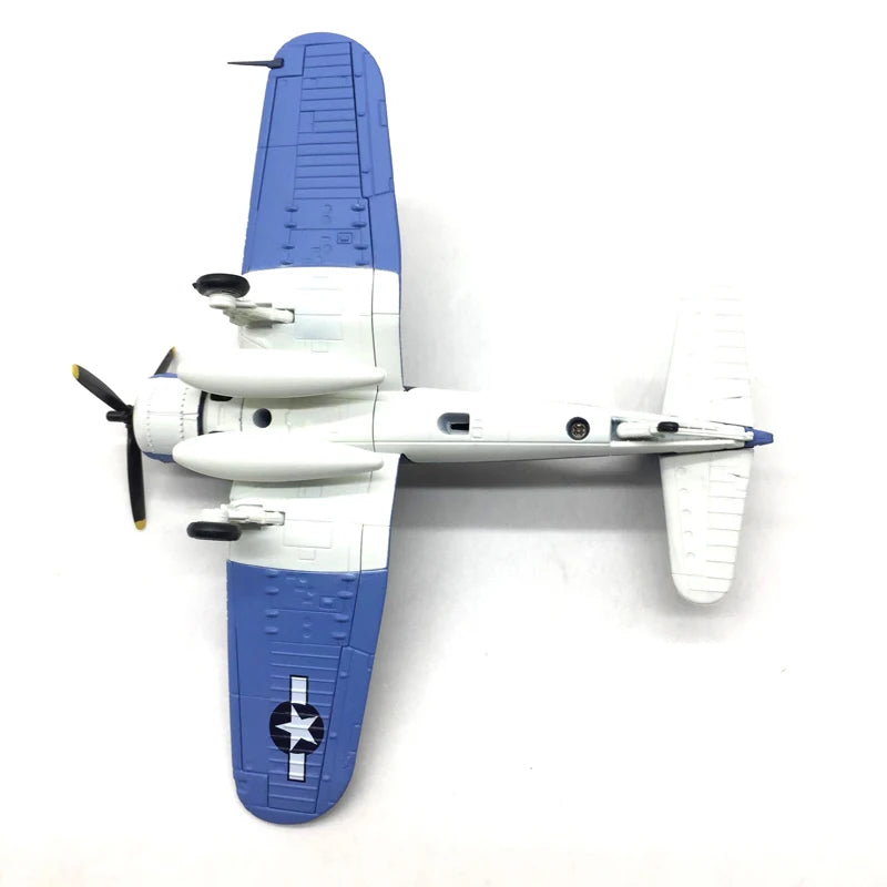 1/72 Scale U.S. Navy F4U pirate carrier-based land-based fighter alloy military aircraft model finished product