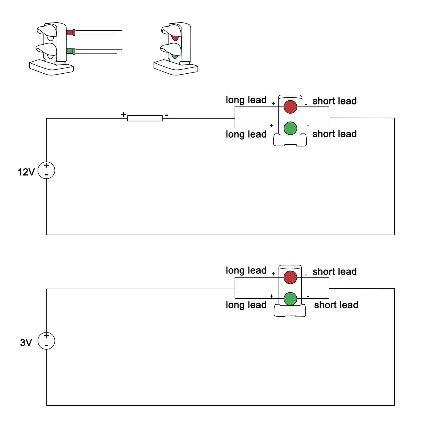 JTD23 10 sets Target Faces With Red Green LEDs for Railway signal O Scale 2 Aspects