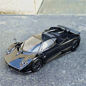 1:24 Pagani Zonda F & Huayra Alloy Sports Car Diecast Model - Metal Racing Vehicle Collection for Kids & Car Enthusiasts
