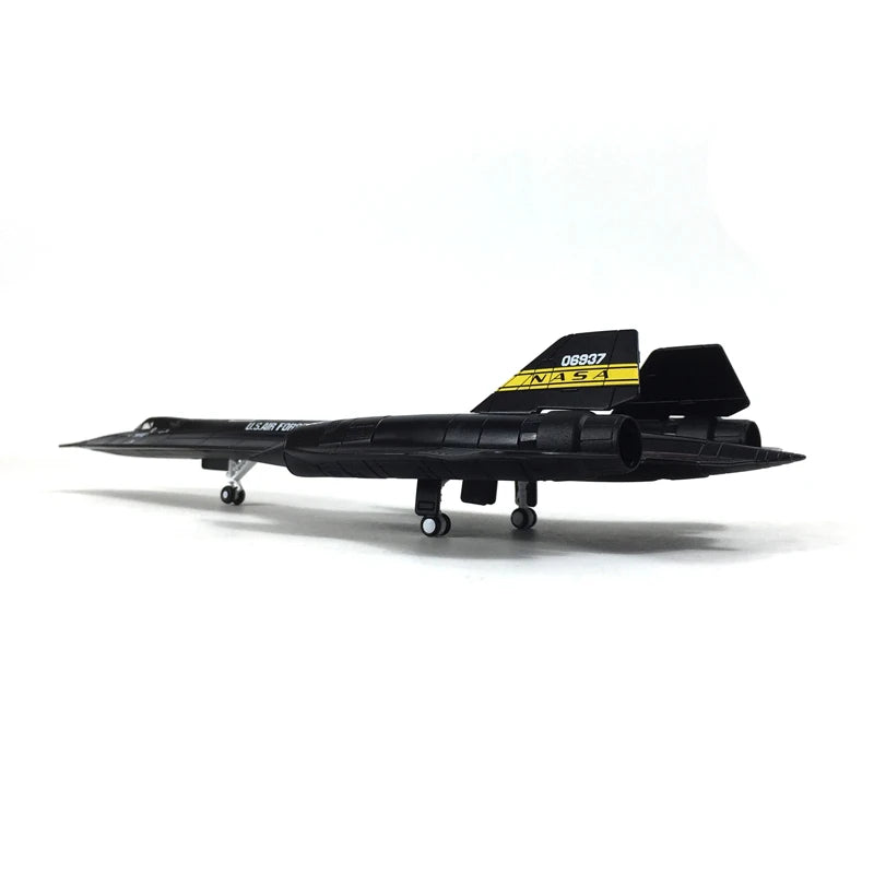 1/144 Scale US AIR FORCE Reconnaissance Aircraft Blackbird SR-71 Diecast Metal SR71 Fighter