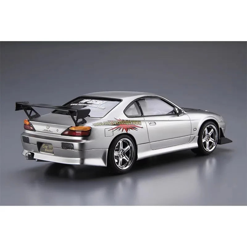 AOSHIMA 05874 Assembly Model Car 1/24 Scale Top Secret S15 Silvia `99 Nissan for Model Hobby Collection DIY Toys