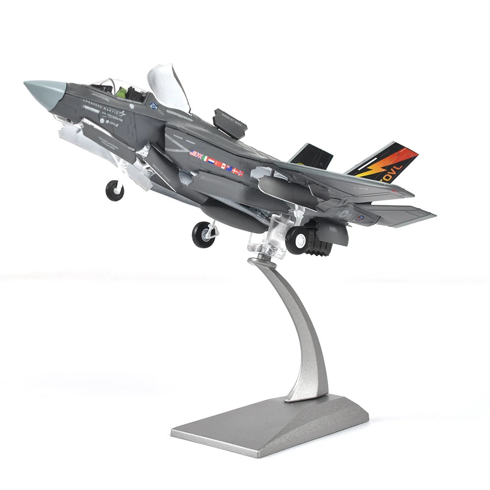 1/72 Scale Diecast Metal  F35B Fighter F-35 Lightning II Aircraft Model Plane