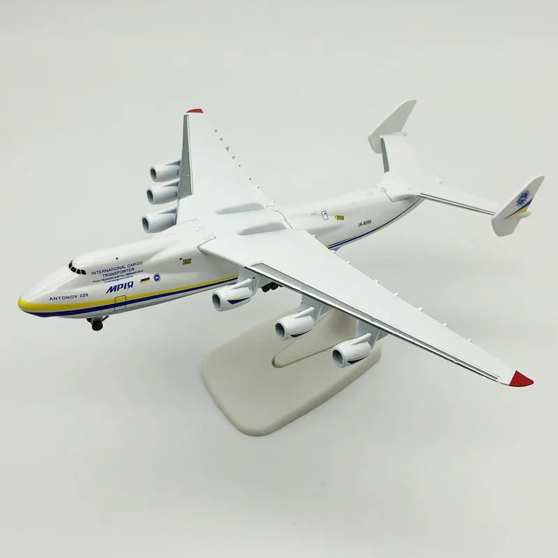 20CM Antonov AN225 StrategicTransport Diecast Metal Model Plane An-225