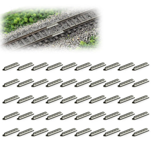 GD01 50pcs PIKO BACHMANN Fishplates Track Rail Joiners for Code 80 83