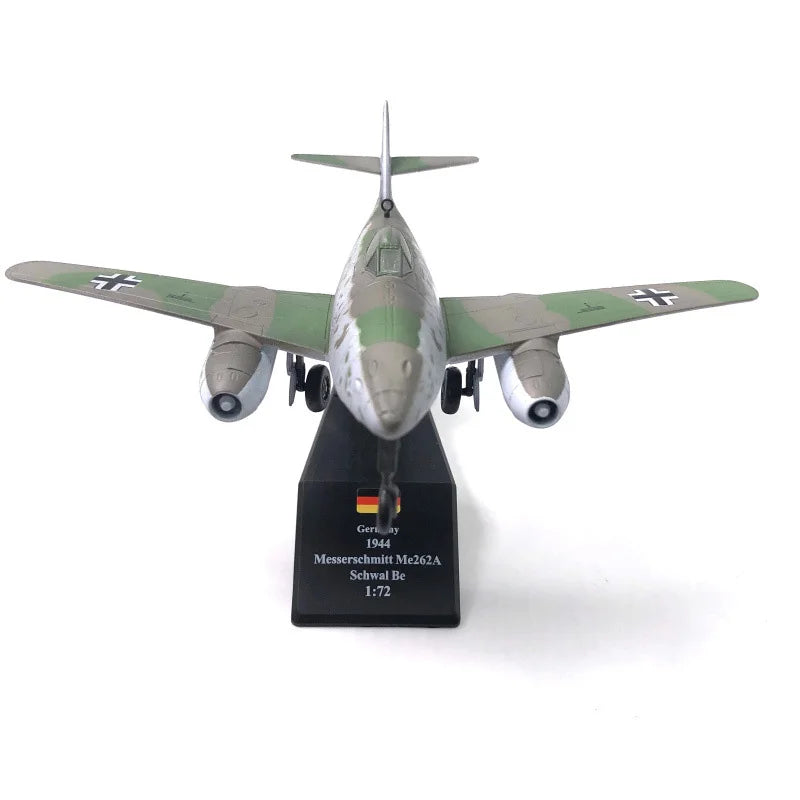 1/72 Scale Messerschmitt Me-262 Fighter Alloy Military Aircraft Model Diecast Metal Model Plane