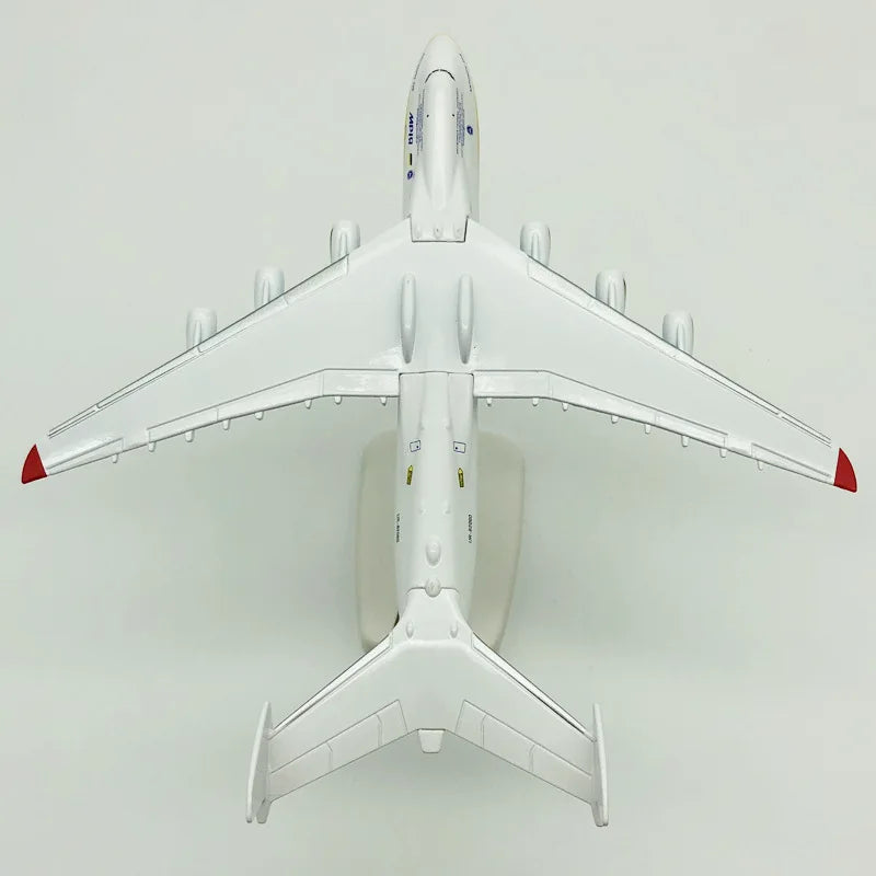 20CM Antonov AN225 StrategicTransport Diecast Metal Model Plane An-225