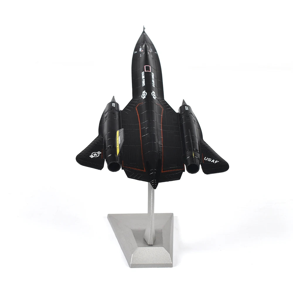 1/144 Scale Alloy Model Diecast fighter SR-71 lockheed Blackbird  Aircraft Model Plane