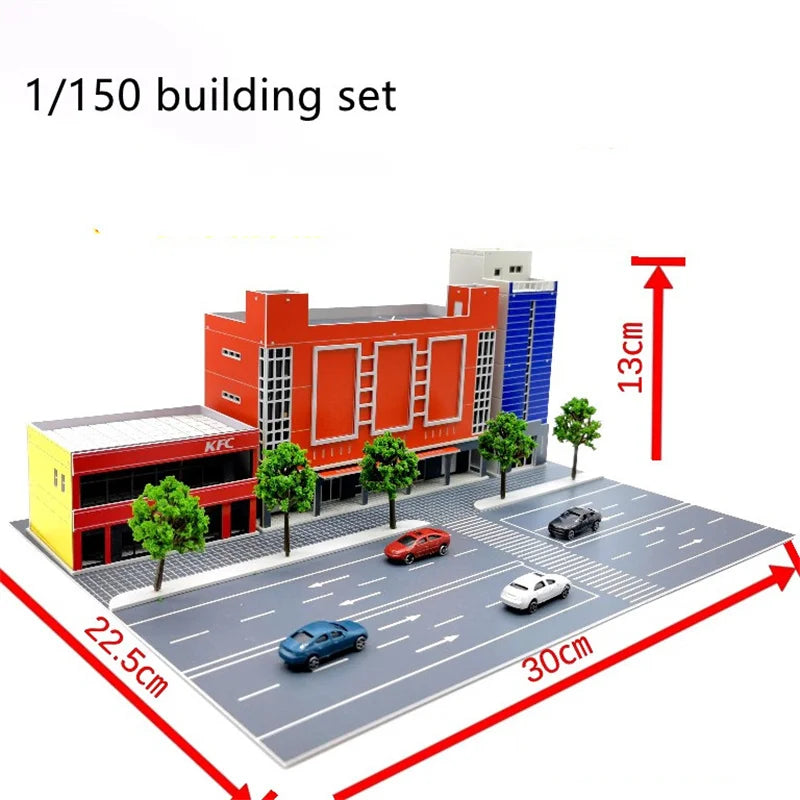 N Scale Model Building Kit - Assembling Architectural Diorama Scene fo ...