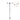 10pcs Model Railway HO TT Scale 1:87 Two-head Street Light Lamps