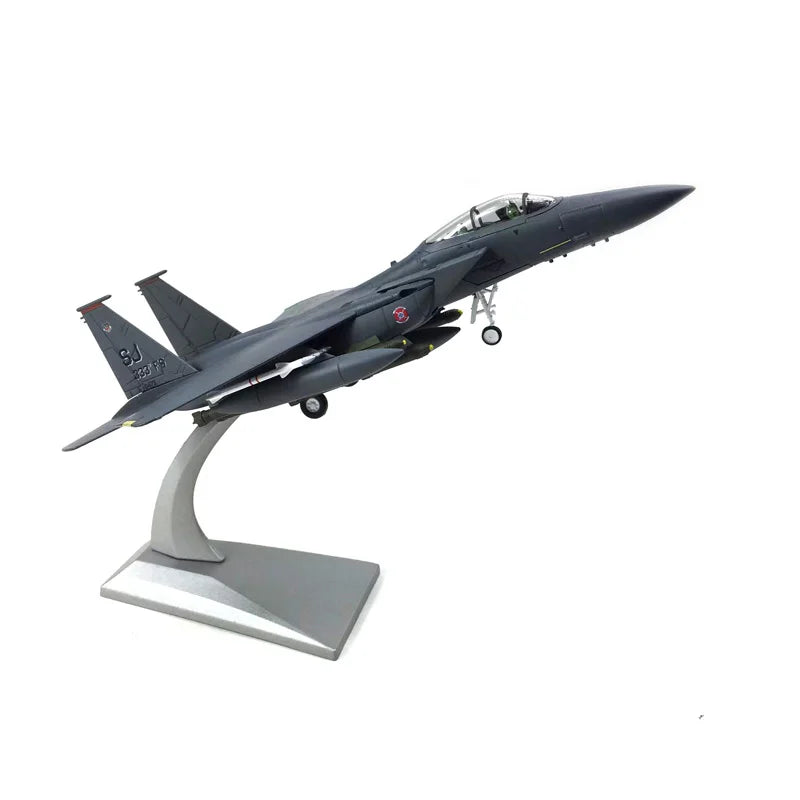 1/100 Scale US F-15E Strike Eagle supersonic fighter-bomber F15E Plane Model