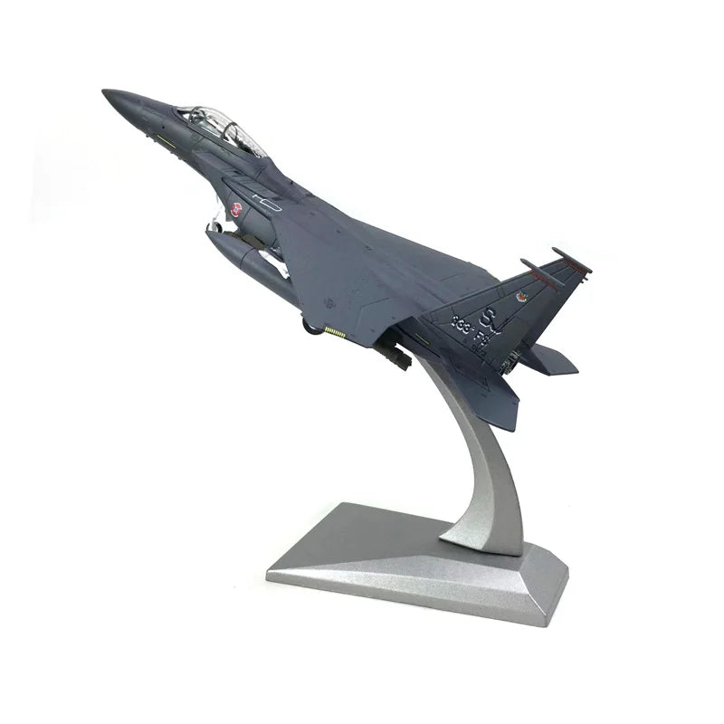 1/100 Scale US F-15E Strike Eagle supersonic fighter-bomber F15E Plane Model