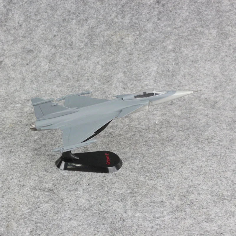 Fighter Saab JAS-39 Gripen Aircraft Diecast 1/87 Scale Planes Airplane Model Plane Model