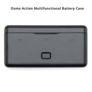 DJI Osmo Action Multifunctional Battery Case - Fast Charging, 3-Battery Storage, Power Bank for Osmo Action 3 & 4