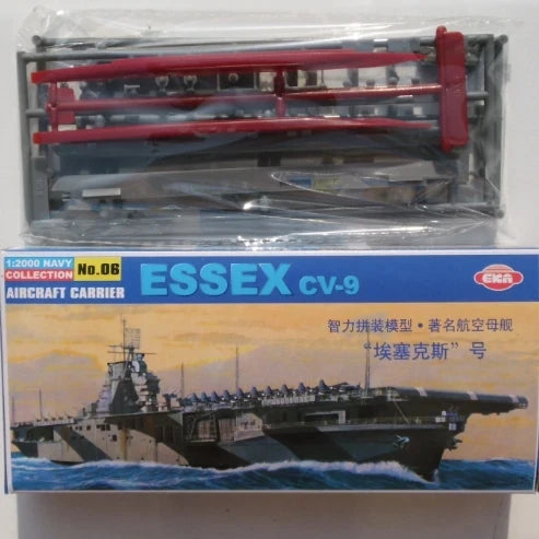 1/2000 US Navy Aircraft Carrier German Cruiser British Hood Battleship Plastic Assemble Warship Model