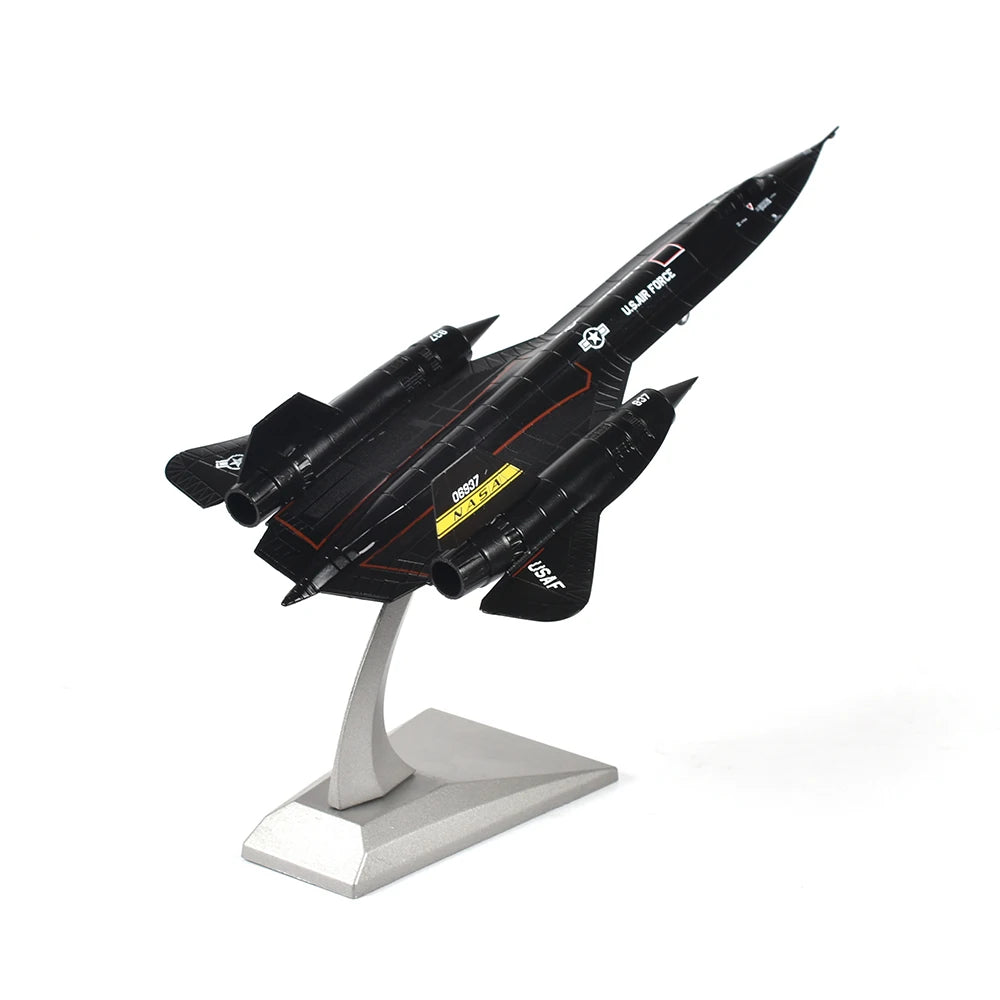 1/144 Scale Alloy Model Diecast fighter SR-71 lockheed Blackbird  Aircraft Model Plane