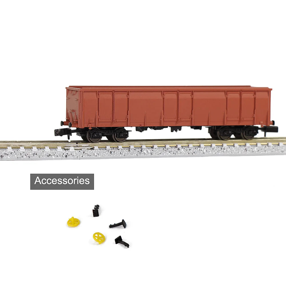 C15013 Evemodel N Scale 1:160 40ft High-side Gondola Car Model Trains Wagons (Pack of 3)