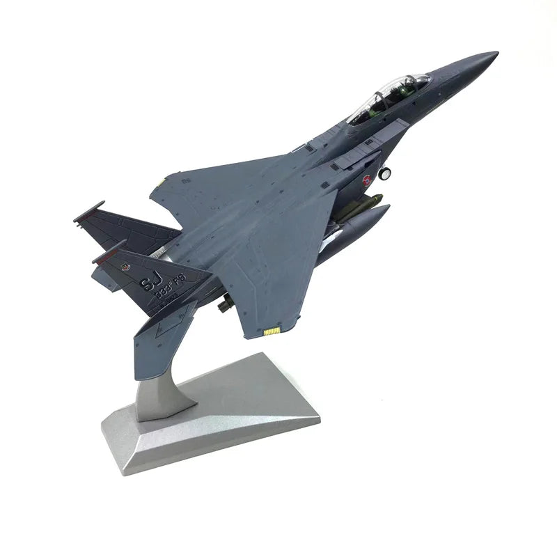 1/100 Scale US F-15E Strike Eagle supersonic fighter-bomber F15E Plane Model