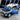 Modèle de voiture tout-terrain en alliage moulé sous pression 1:24 Toyota FJ Cruiser, jouet en métal, simulation de son et de lumière