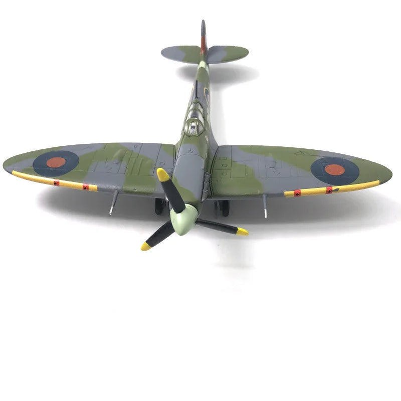 1/72 Scale Spitfire Fighter Diecast Metal Military Aircraft Model Collection