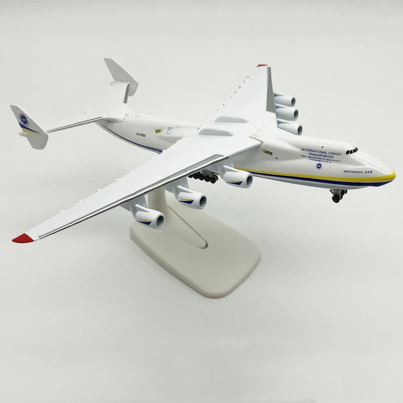 20CM Antonov AN225 StrategicTransport Diecast Metal Model Plane An-225