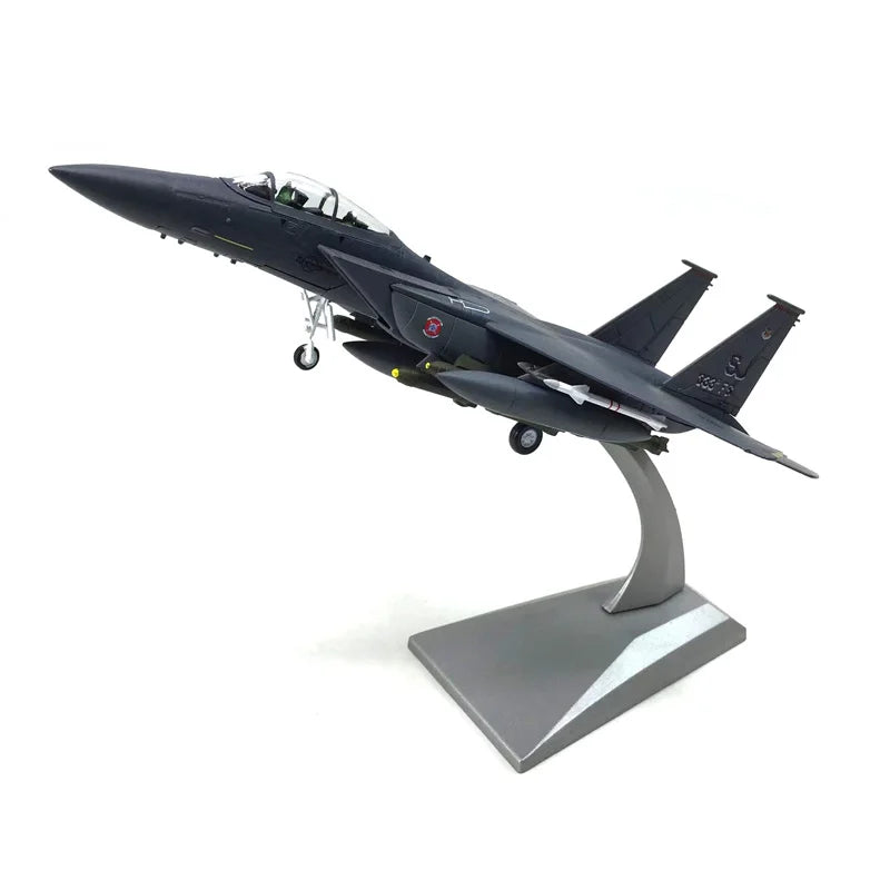 1/100 Scale US F-15E Strike Eagle supersonic fighter-bomber F15E Plane Model