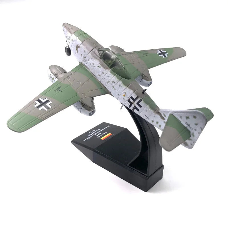 1/72 Scale Messerschmitt Me-262 Fighter Alloy Military Aircraft Model Diecast Metal Model Plane