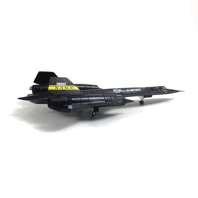 1/144 Scale US AIR FORCE Reconnaissance Aircraft Blackbird SR-71 Diecast Metal SR71 Fighter