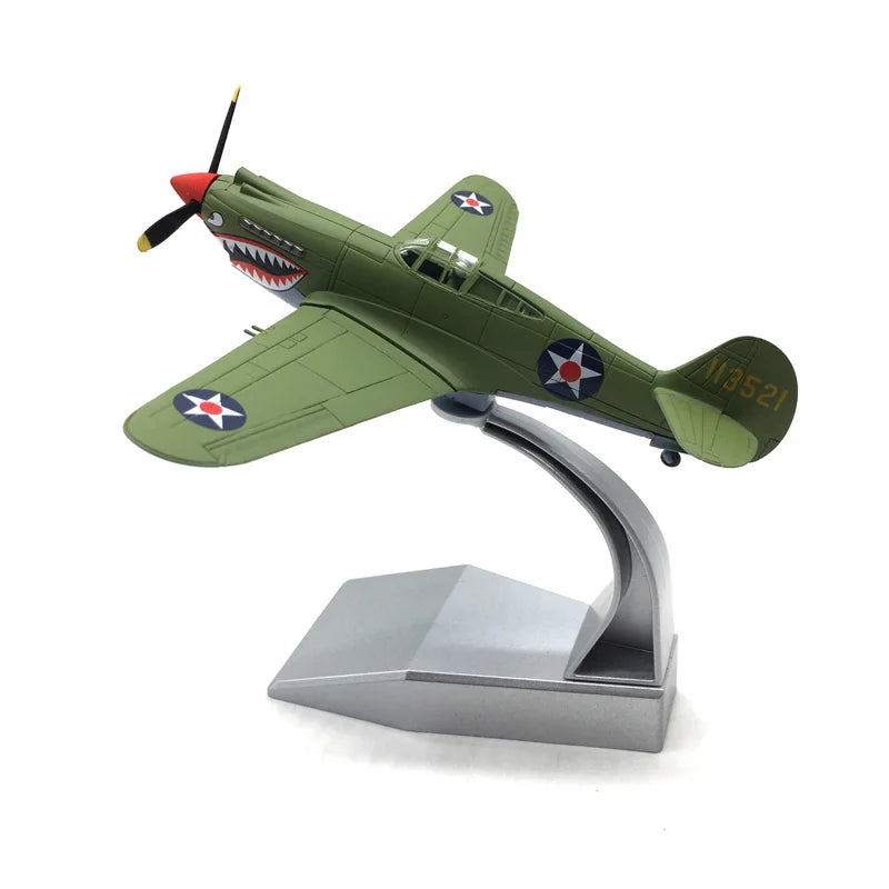 1/72 Scale American P-40 Fighter P40 Aircraft Diecast Metal Model Plane