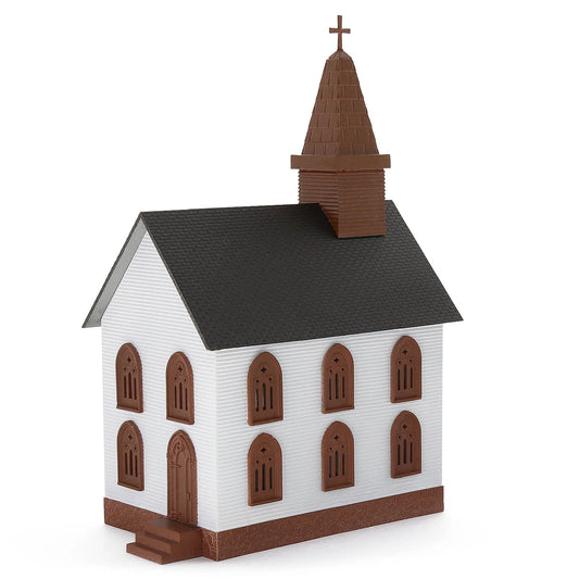 Evemodel HO Scale 1:87 Model Church Assembled Painted 2-Story JZ8706