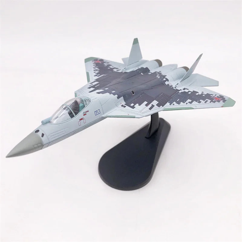 1/100 Scale Russian Su 57 fighter stealth aircraft model Su-57 Plane Model