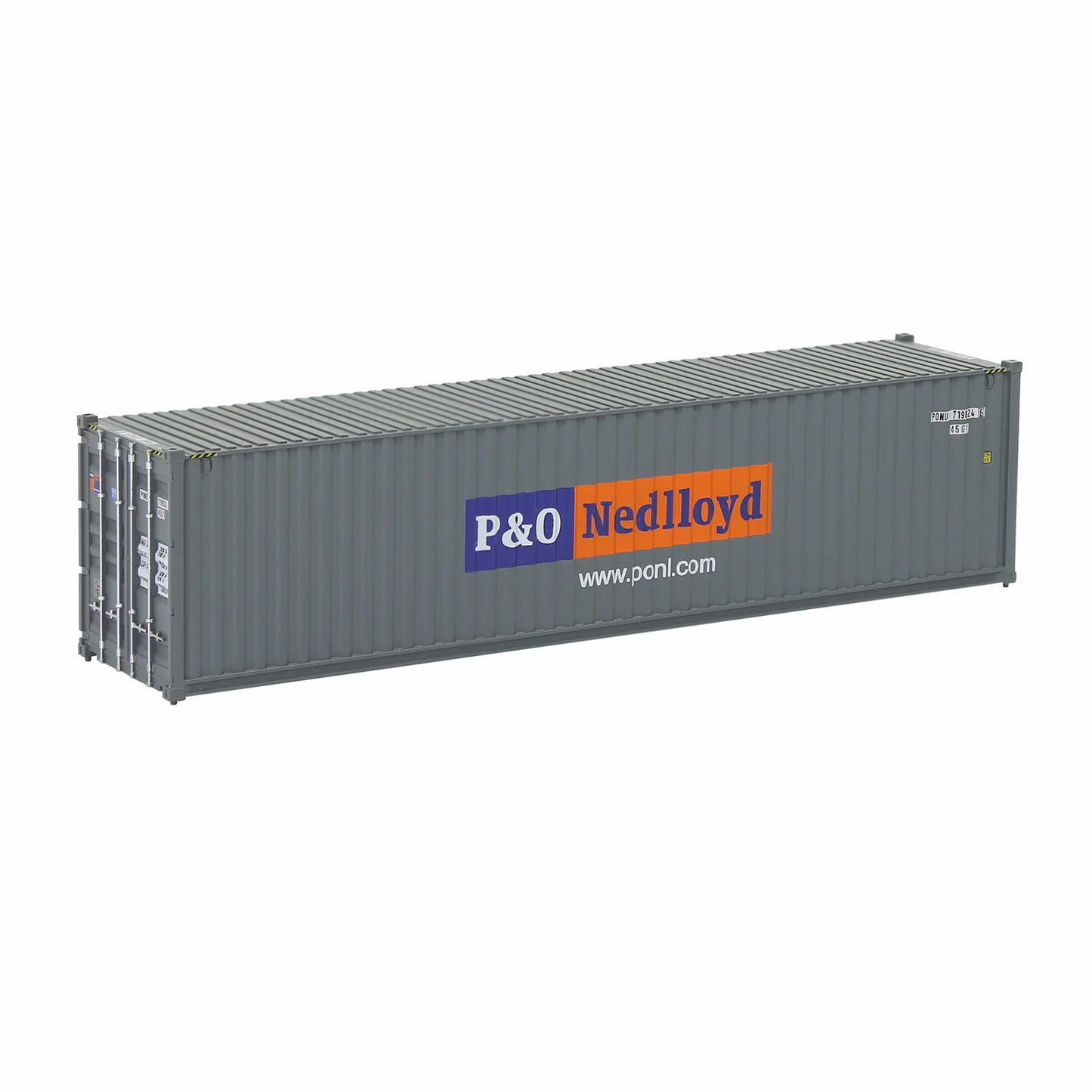 Evemodel HO Scale 40ft Container 1:87 40' Shipping Cargo Box for Model Trains Model Truck C8746