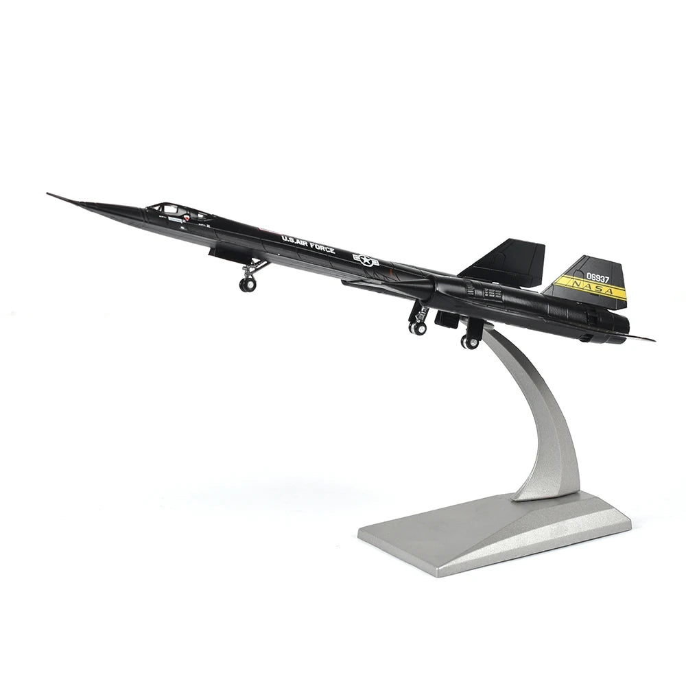 1/144 Scale Alloy Model Diecast fighter SR-71 lockheed Blackbird  Aircraft Model Plane