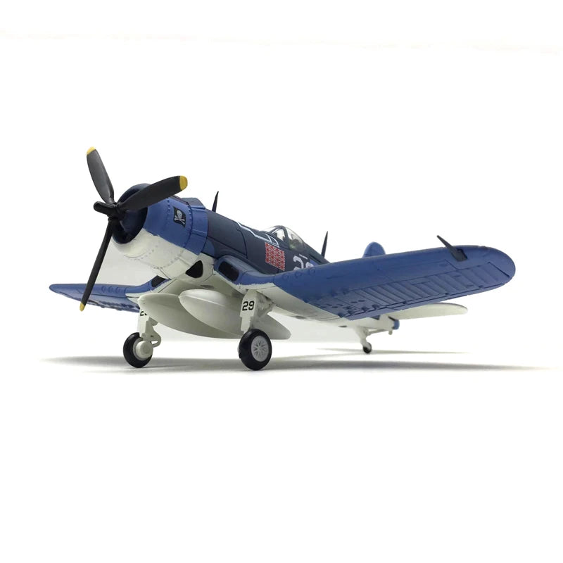 1/72 Scale U.S. Navy F4U pirate carrier-based land-based fighter alloy military aircraft model finished product