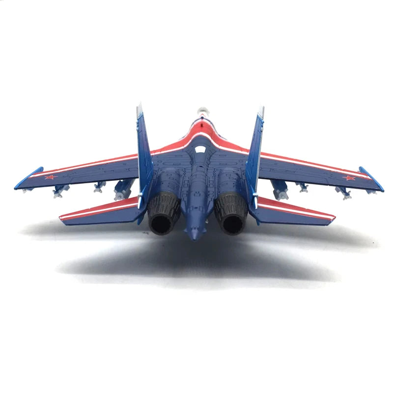 1/100 Scale Su35 Alloy Model Russian Fighter SU-35 Aircraft Model Plane