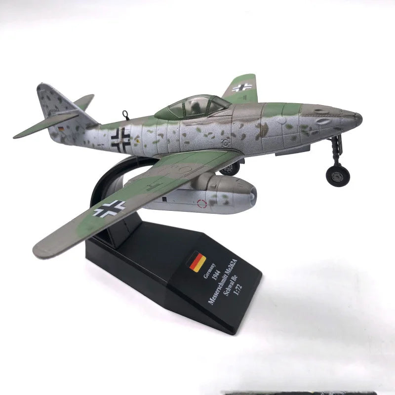 1/72 Scale Messerschmitt Me-262 Fighter Alloy Military Aircraft Model Diecast Metal Model Plane